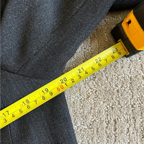 Lauren Ralph Lauren Blazer Charcoal 100% Wool Women's Size 8 - Picture 6 of 10